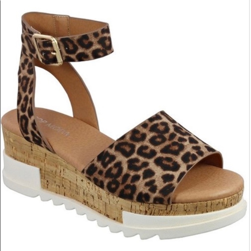 Leopard print sandal - Picture 3 of 4